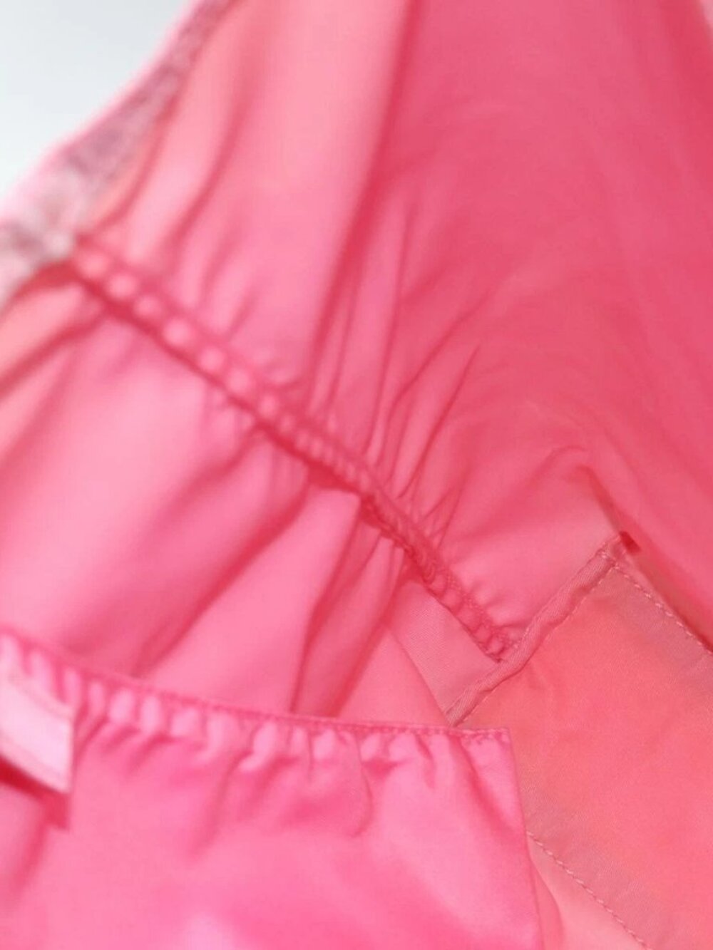 PRADA Hand Bag Nylon Pink Auth yk11651 - Picture 13 of 16